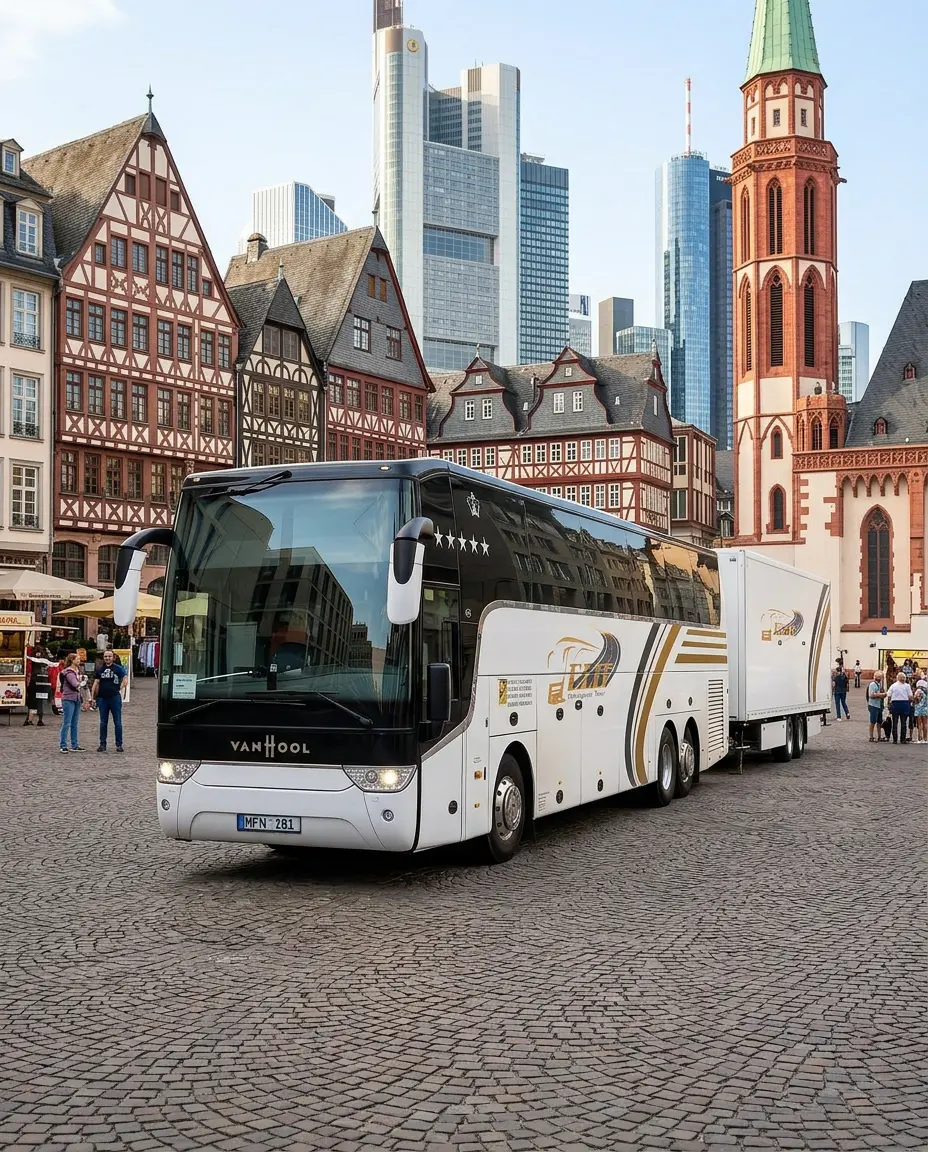 Autocar ElitTransTour cu remorcă pentru transport colete Moldova – Germania